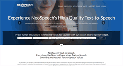Desktop Screenshot of ondemand.neospeech.com